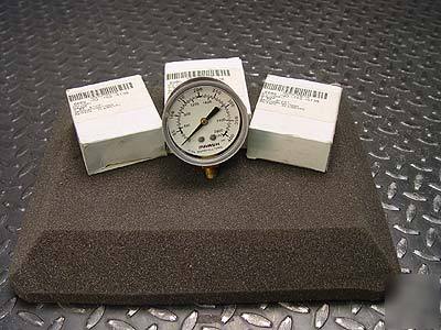 2 each marshall J4060 pressure gauge gage 2-1/2