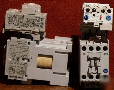 Allen-bradley 100-C09Z*10 & 193-EA4DB 2 ea. for 1 money