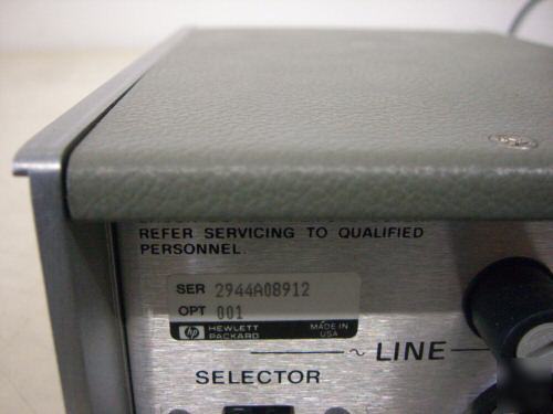 Hp agilent 8447D rf preamplifier, 100 khz - 1.3 ghz 001