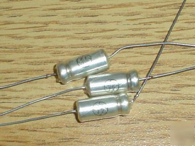 New 2PCS 75V 100UF wet slug tantalum axial capacitors 