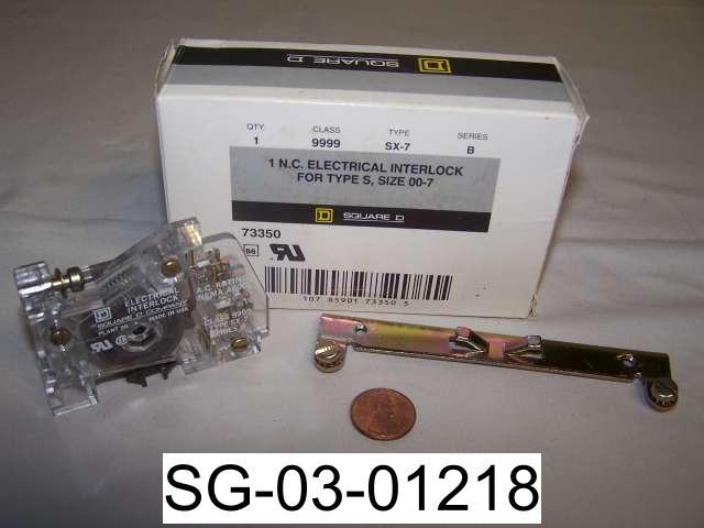 New square d 9999 sx-7 n.c. electrical interlock type s 