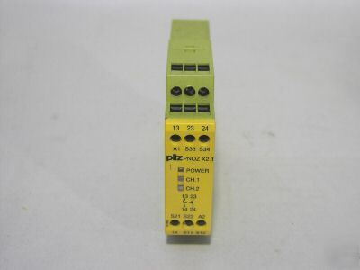 Pilz pnoz-X2.1 safety relay 774306 PNOZX2.1 lnc