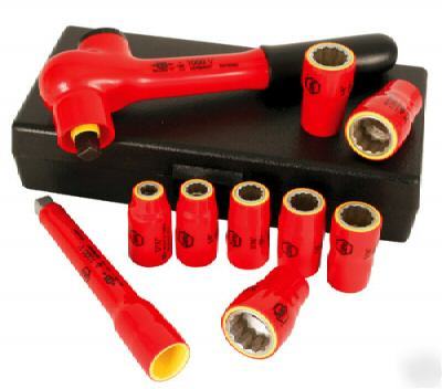 Wiha 10 pc metric 3/8
