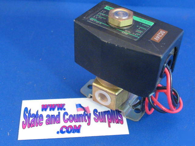 Ckd AB41 - 02 - 5 24V dc solenoid valve V9