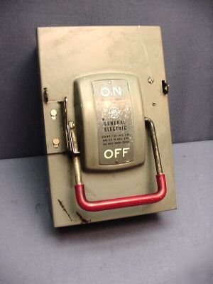 Ge 240 vac 60 amp 4 sn-pole safety switch TH4322