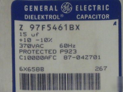 Ge capacitor 6X658 6X658B 97F5461BX 97F9121BX