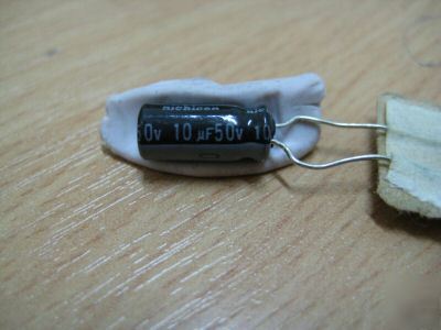 10UF 50V nichicon alum electr radial capacitors 50PCS