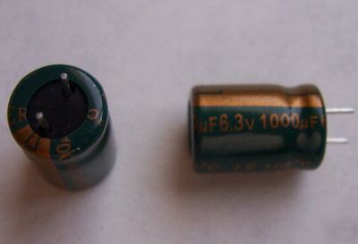 C11: electrolytic capacitor 1000UF 6.3VDC low impedance