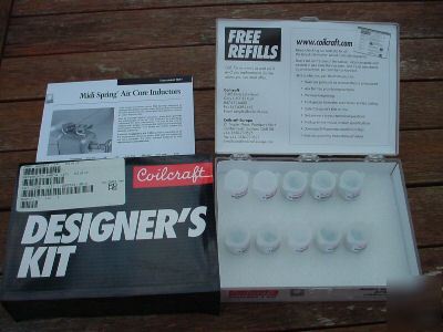 Coilcraft desingers kit C318-2 midi spring 2512 size 2%