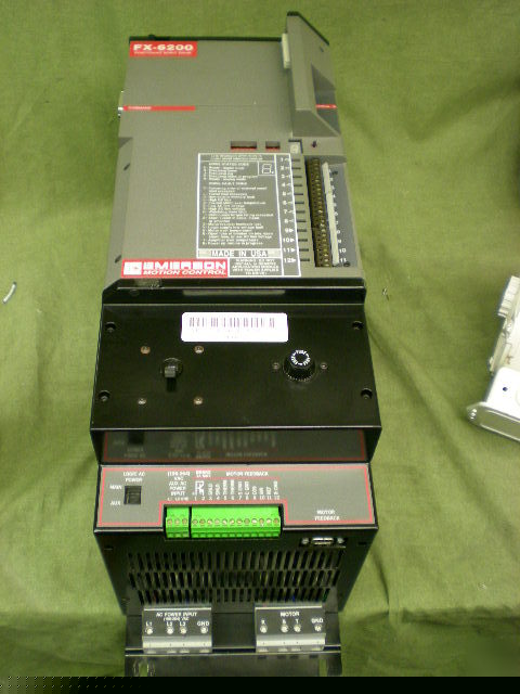 Emerson fx 6200 positioning servo drive controller