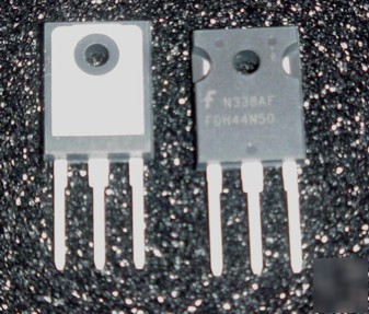 FDH44N50 n-channel mosfet lot 4 pcs 44A 500V 