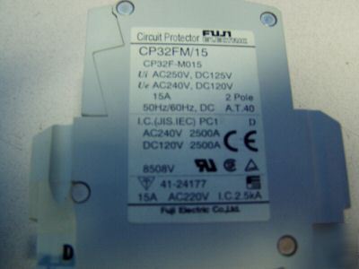 Fuji electric circuit protector CP32FM/15 - used
