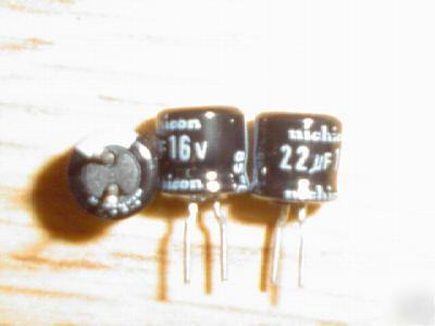 New 1000 nichicon 16V 22UF super mini radial capacitors 