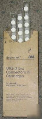 New pack of 3M scotchlok UR2-d connectors in cartridges