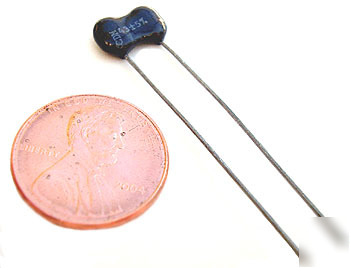 Radial dipped mica capacitors ~ 43PF 500V 5% dip (10)