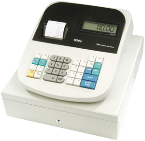 Royal 110DX cash register cash registers