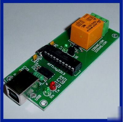 Usb one channel relay unit