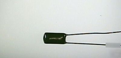 0.0056UF 100 volt poly film radial capacitor