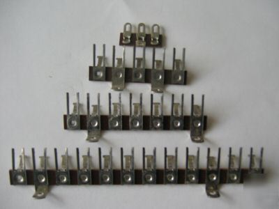 12 solder lug terminal block strips 3XSET of 3 5 7 12 