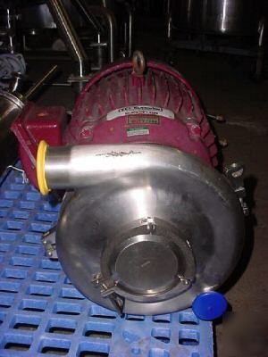 15 hp ss sanitary centrifugal pump - tci superflow