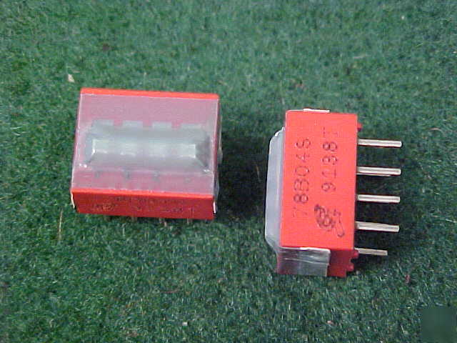 21PC dip switch 4 pos slide quality grayhill 78BO4S