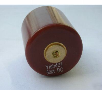 High voltage ceramic doorknob capacitor 50KV/400PF