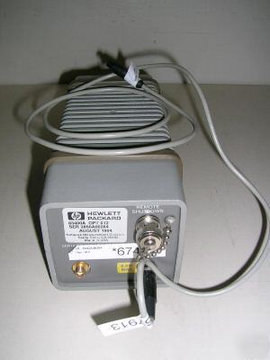 Hp 83400A lightwave source module. 300KHZ to 3GHZ