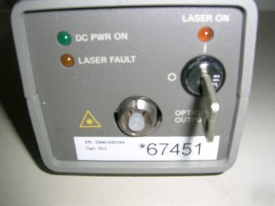 Hp 83400A lightwave source module. 300KHZ to 3GHZ