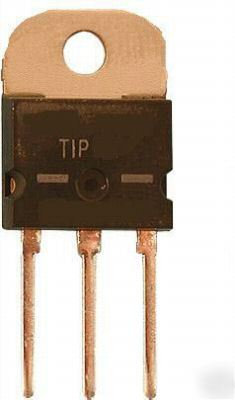 New 5 - TIP33 npn 80V/10A 80 watt power transistor - 