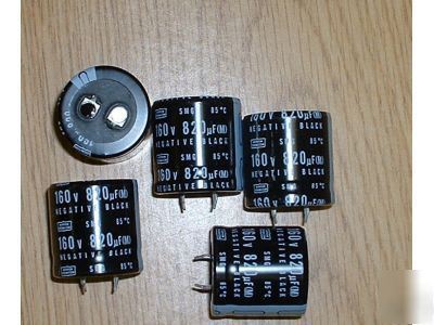 New 50 ucc 160V 820UF snap in capacitors capacitor 