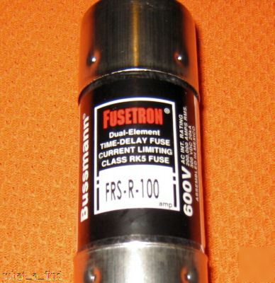 New buss frs-r-100 fuse FRSR100 100 amp 600 volt nnb 