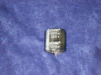 New hitano electrolytic radial capacitor 1000UF 200V