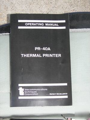 New ttc thermal printer - pr-40A, 