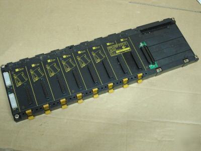 Omron C200H-BC081-V2 plc back rack back plane 8 slot