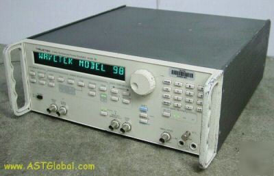 Wavetek 98 1 mhz synthesized power oscillator nice