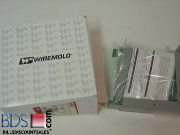 Wiremold flat elbow gray c#G4011