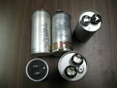 Lot of 5 motor capacitors