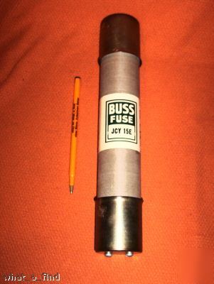 New buss jcy 15E fuse warranty bussmann