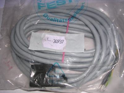 New festo 24 dc solenoid valve cable 30937 kmf-1-24DC