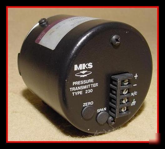 New mks baratron type 230 pressure transmitter 