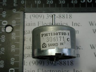 New sanko PM7I30T22-1 3VDC motor for cd/dvd player 