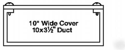 New square d lay-in wall duct suf RWT06S60S 5'X10