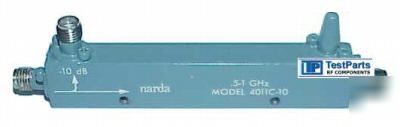 05-00846 - narda 4011C directional coupler 10DB sma