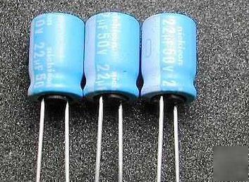 10 x nichicon muse bt 22UF 50V nos