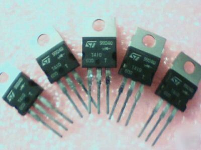 5 x T410.600 triacs 4A 600V-800V (75P post uk)