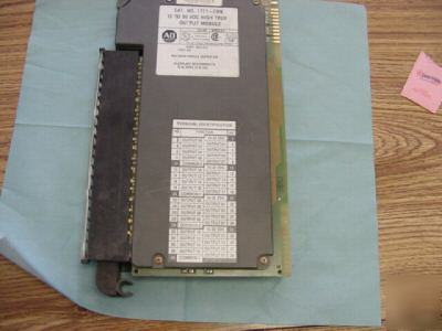 Allen-bradley cat. no. 1771- obn high true output mod.<