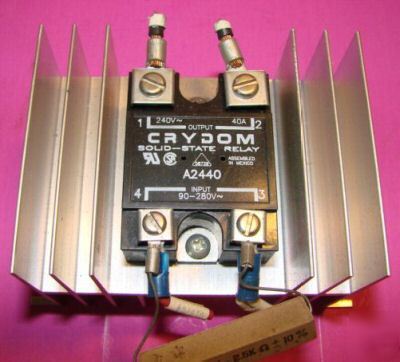 Crydom solid state relay A2440 ref#3297-3307