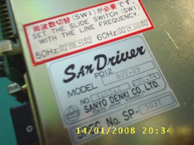 Dc servo driver san driver PD12 sanyo denki from enshu