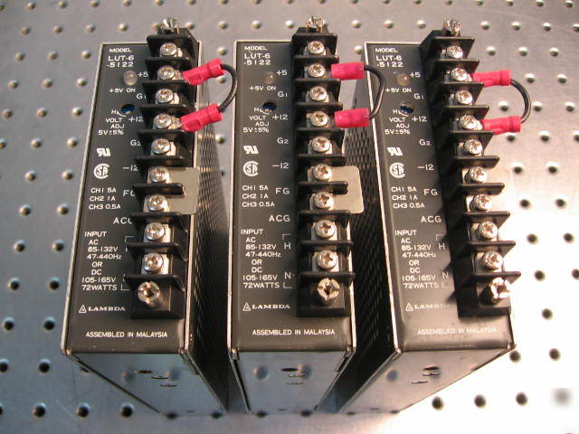 G33667 three lambda lut-6-5122 power supplies