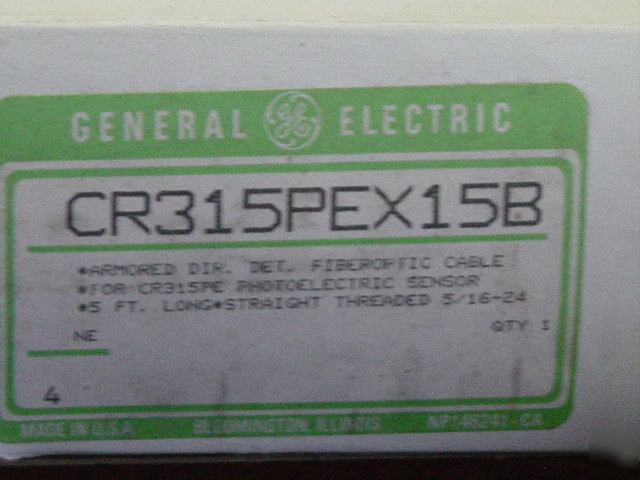 Ge CR315PEX15B armored fiber optic cable for CR315PE